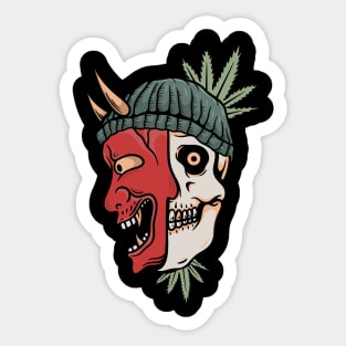 Devil 420 Sticker